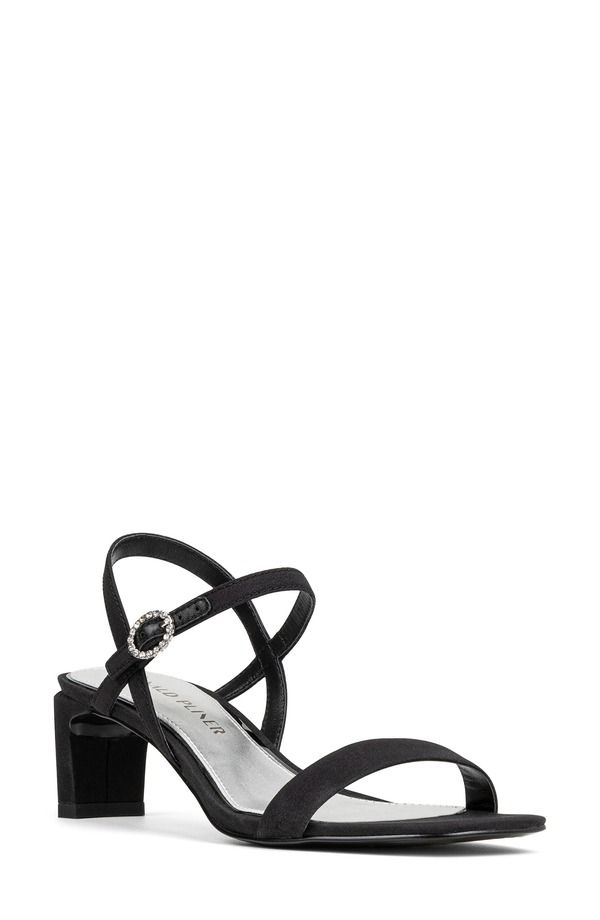 ドナルドプリネール レディース シューズ ヒール サンダル Donald Pliner Block Heel Sandal Black ブラック