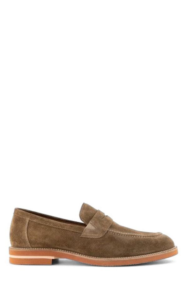 アンソニー ヴィア メンズ シューズ ローファー Anthony Veer Brighton Penny Loafer Cigar Suede 44,720円