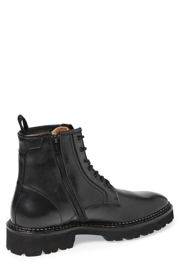 ジェントルソウルズ メンズ シューズ ブーツ・レインブーツ Gentle Souls Almada Lug Sole Boot Black ブラック