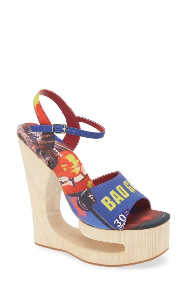ジェフリー キャンベル レディース シューズ ヒール プラットフォーム サンダル Jeffrey Campbell Flagirl Platform Wedge Sandal Bad Girl Combo 47,880円