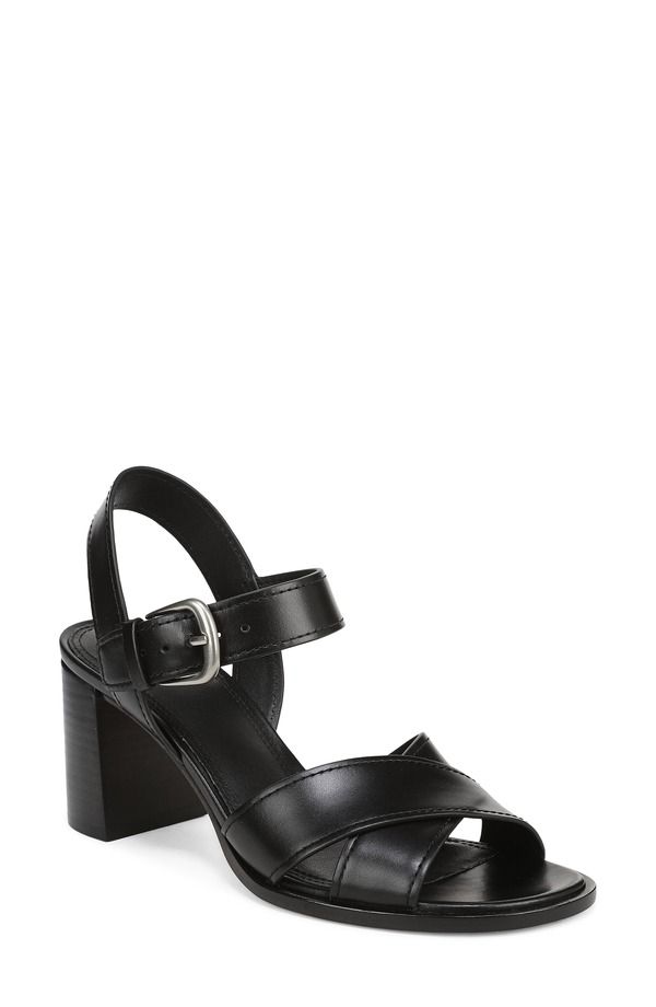ヴィンス レディース シューズ ヒール サンダル アンクル Vince Salmankle Strap Sandal Black ブラック