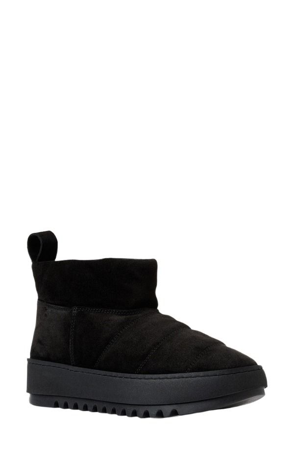 アクアタリア レディース シューズ ブーツ・レインブーツ プラットフォーム ミニ Aquatalialcee Mini Platform Waterproof Bootie Black Suede ブラック