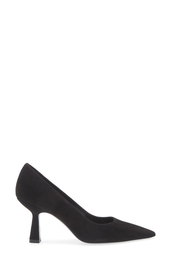 スチュアート ワイツマン レディース シューズ ヒール Stuart Weitzman Stuart Supersculpt 75 Pump Black Suede ブラック