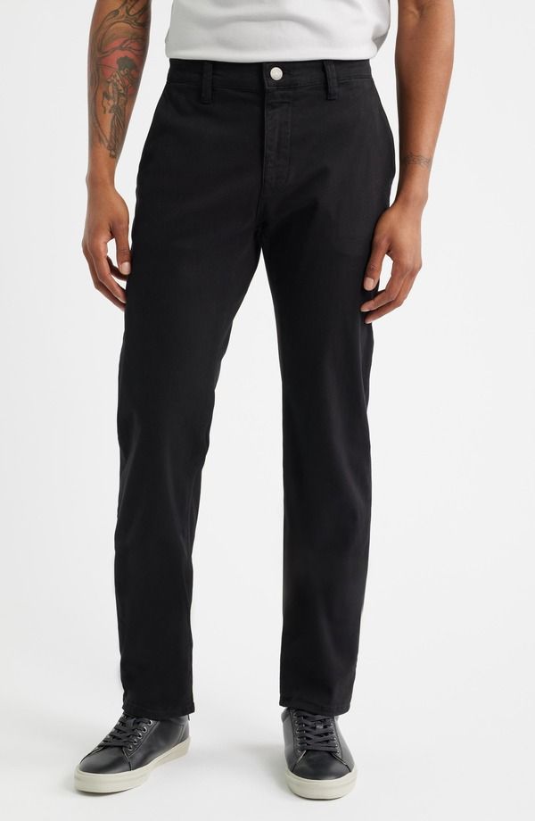 マーヴィ ジーンズ メンズ ボトムス カジュアルパンツ ストレート Mavi Jeans Milton Slim Straight Leg Chinos Black Casual Twill ブラック