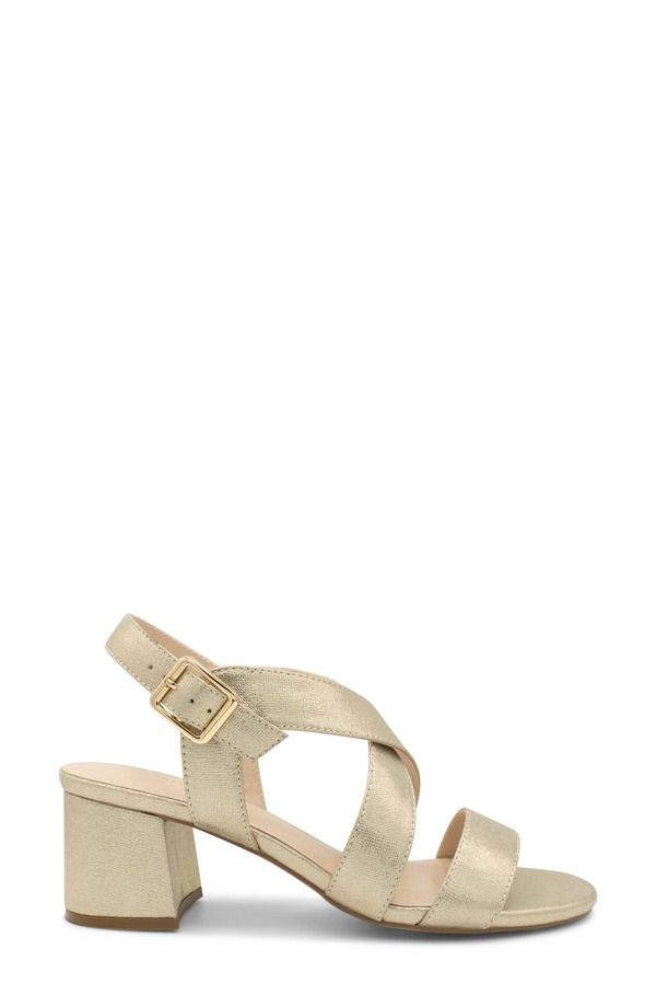 パラドックスロンドン レディース シューズ ヒール サンダル アンクル Paradox London Pink Idankle Strap Sandal Champagne シャンパン