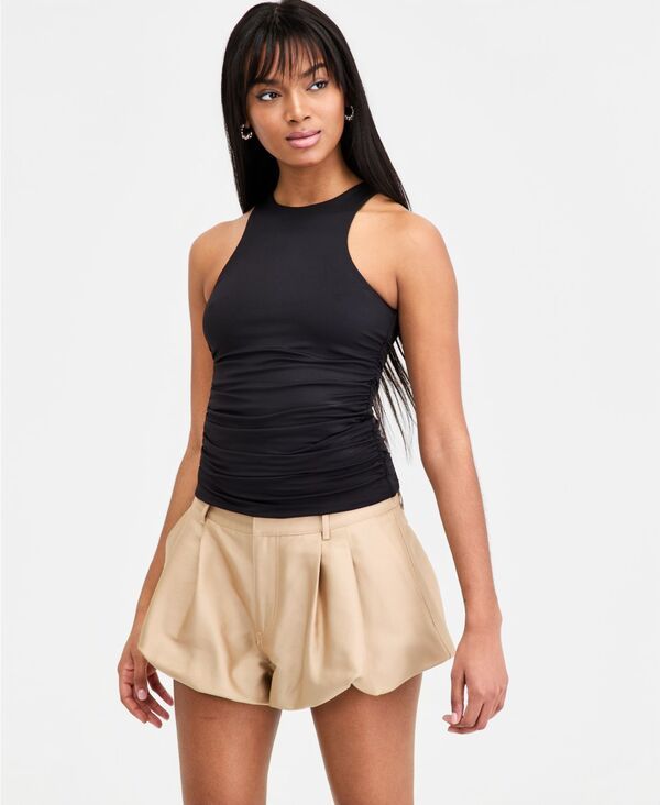 【送料無料】 バースリー レディース タンクトップ トップス Womens Racerback Tank Top Black