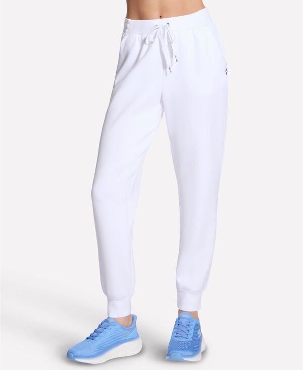 【送料無料】 スケッチャーズ レディース カジュアルパンツ ボトムス Womens Skechluxe Elevate Jogger Pant Bright White 9,706円