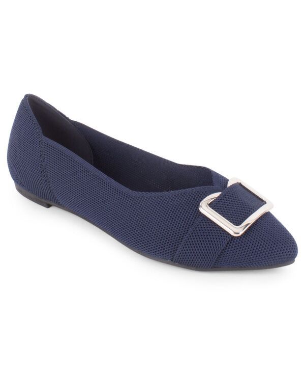 【送料無料】 タハリ レディース スリッポン・ローファー シューズ Womens Lucerne SlipOn Ballet Flats Dark Navy