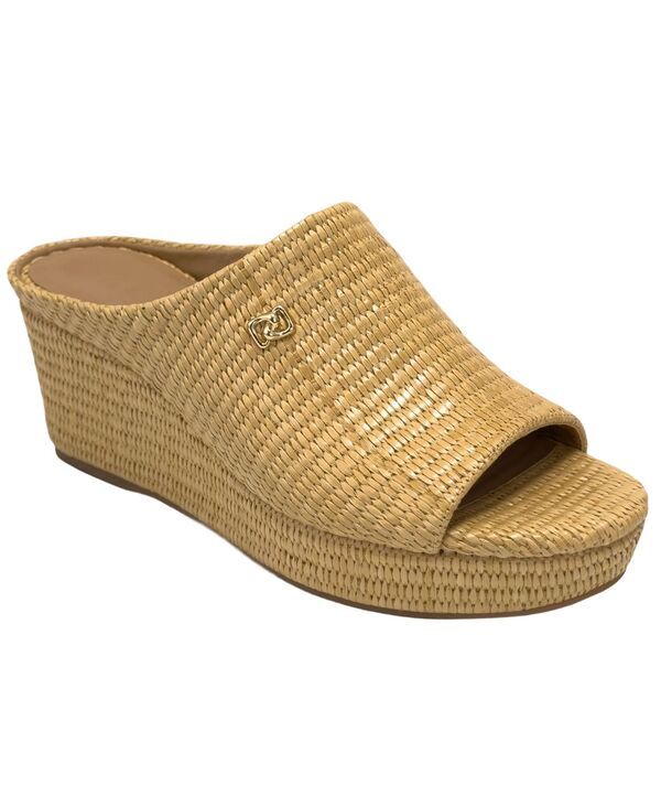 【送料無料】 エアロソールズ レディース スリッポン・ローファー シューズ Womens Cafe SlipOn Wedge Sandals Natural