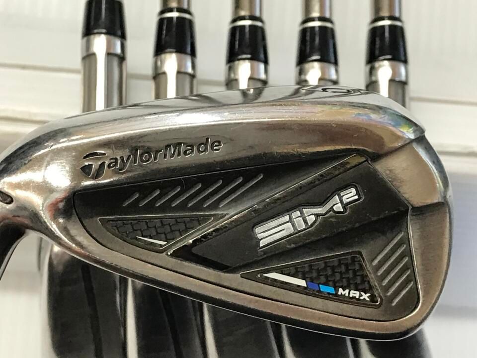 テーラーメイド　SIM2 MAX　ATTAS 50　SRフレックス　アイアンセット　中古【最短即日発送】