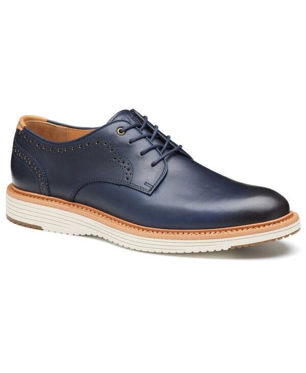 【送料無料】 ジョンストンアンドマーフィー メンズ オックスフォード シューズ Mens LaceUp Leather Oxford Shoes Navy