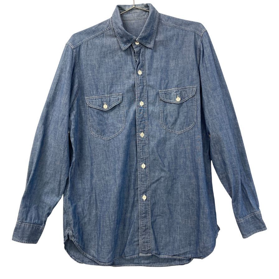ブライスランズ×アスコット チャン シャンブレー 長袖シャツ メンズ