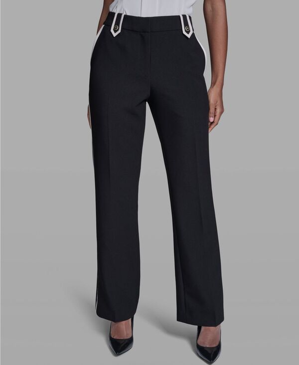 【送料無料】 カール ラガーフェルド レディース カジュアルパンツ ボトムス Womens Flare Pants BlackBisque