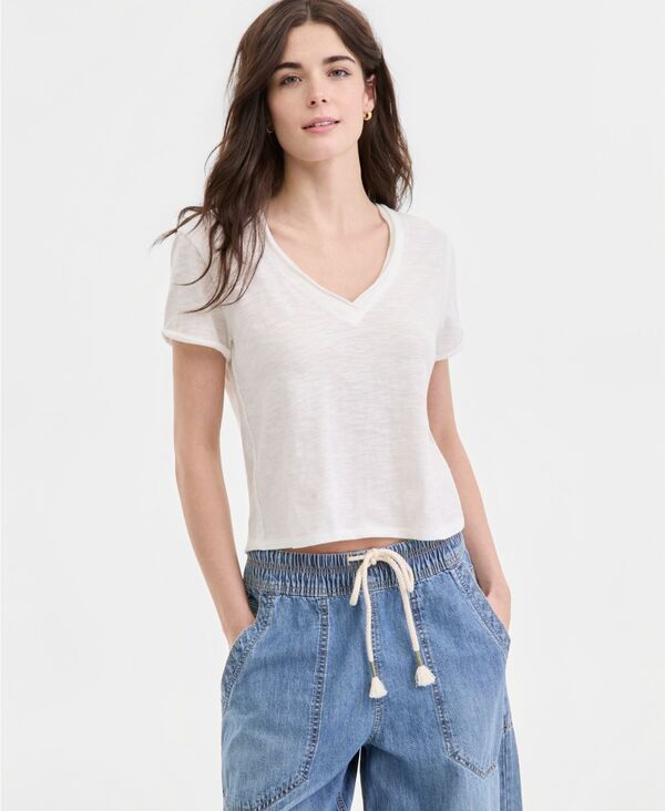 【送料無料】 フリーピープル レディース Tシャツ トップス Womens We The Free Take 2 TShirt Clean Ivory