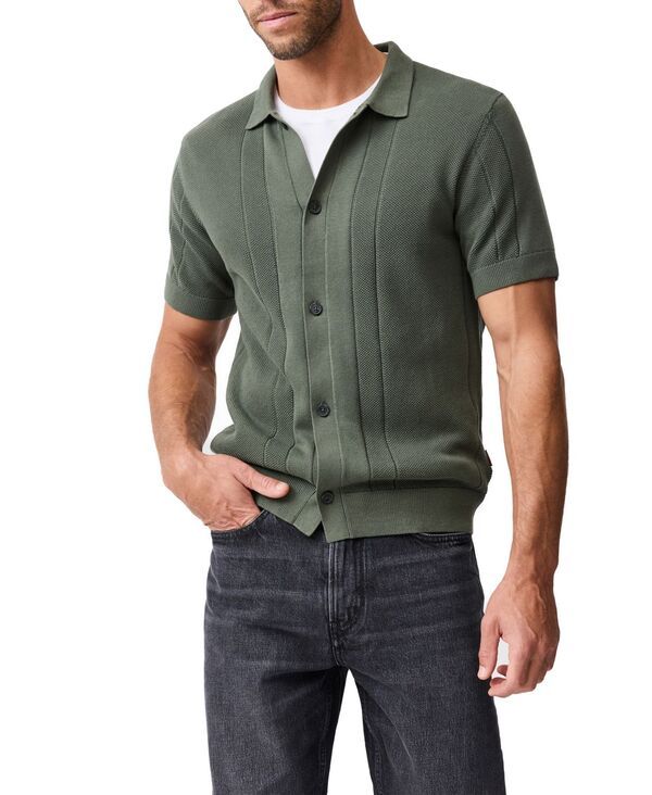 【送料無料】 ロッドアンドグン メンズ ポロシャツ トップス Mens Cobb River Knit Polo Shirt Forest 28,470円