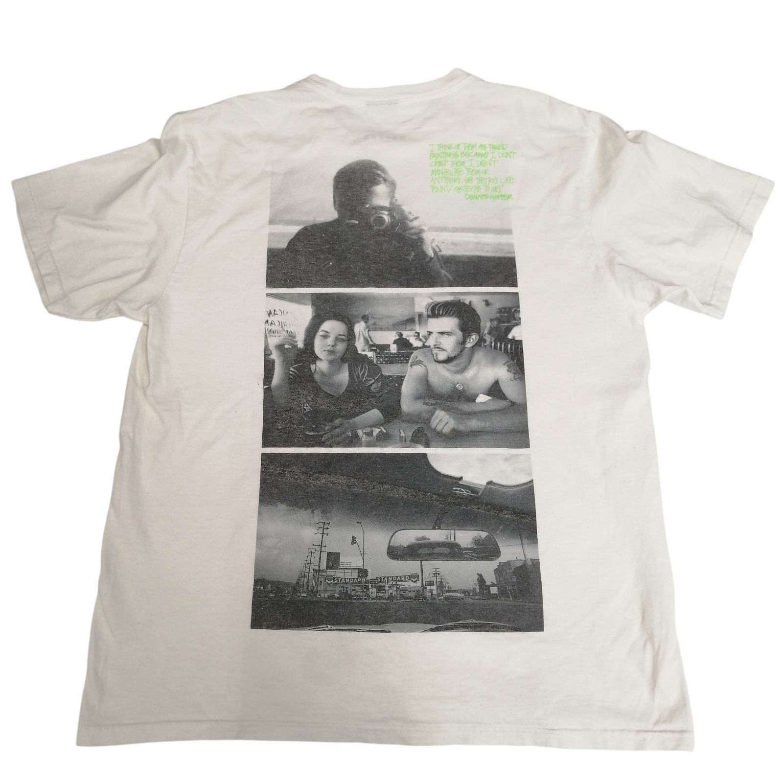 ステューシー　Stussy Dennis Hopper Tシャツ　XL Stussy Dennis Hopper Tee L サイズ ステューシー デニス ホッパー T