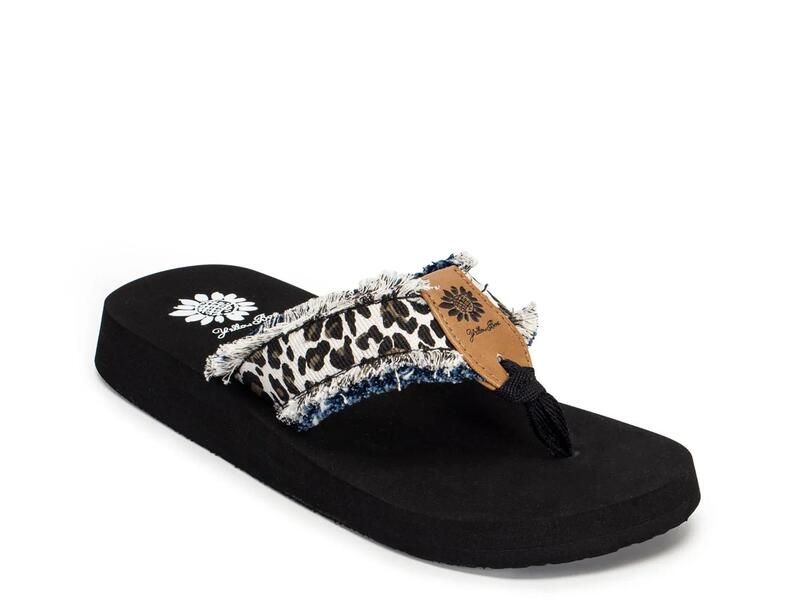 イエローボックス レディース シューズ サンダル Yellow BoxFayth Sandal WhiteCream Leopard Print ホワイト