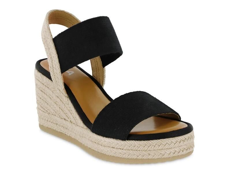 ミア レディース シューズ サンダル MiaBrittni Wedge Sandal Black ブラック