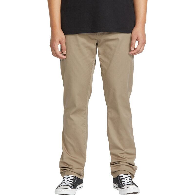 ボルコム メンズ ボトムス カジュアルパンツ Volcom Frickin Modern Stretch Pant Mens Khaki カーキ