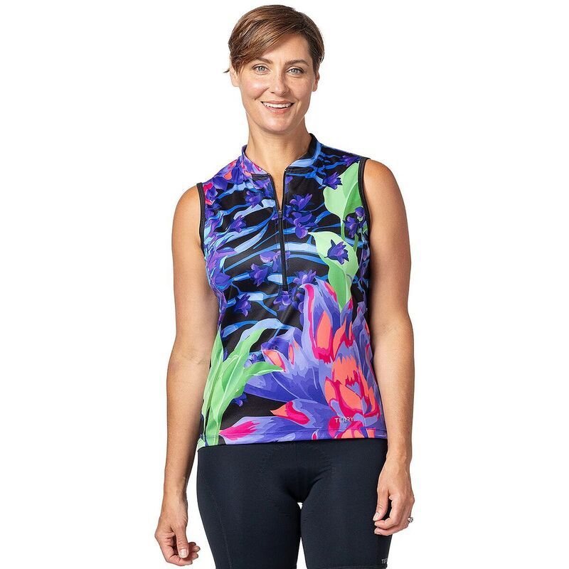 テリーバイサイクル レディース トップス シャツ メッシュ ノースリーブ ジャージー Terry Bicycles Breakaway Mesh Sleeveless Jersey Womens Rio