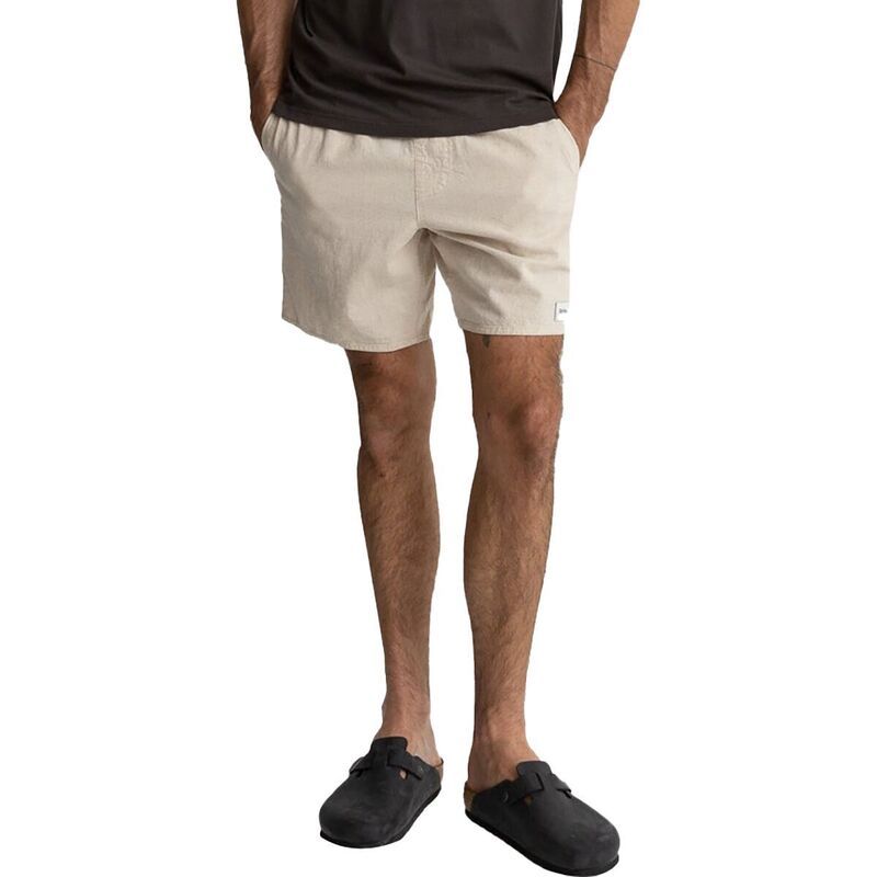 リズム メンズ ボトムス ハーフパンツ・ショーツ ショートパンツ リネン Rhythm Classic Linen Jam Shorts Mensand サンド