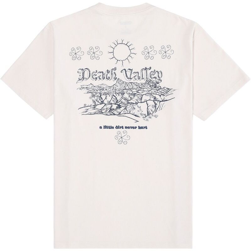 パークスプロジェクト メンズ トップス Tシャツ Parks Project Death Valley DirtShirt Raw Natural