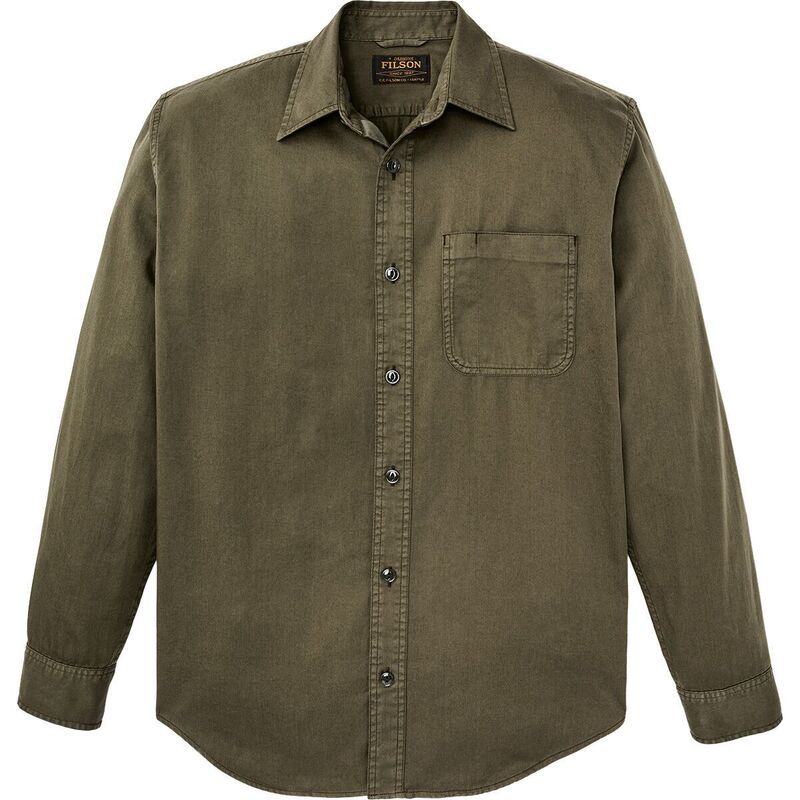 フィルソン メンズ トップス シャツ Filson 45oz Twill Shirt Mens Military Olive オリーブ