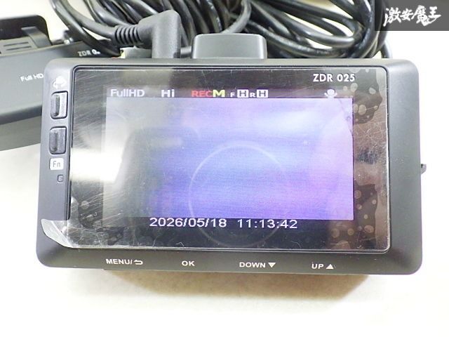 保証付】COMTEC コムテック 汎用 ZDR035 ドライブレコーダー ドラレコ