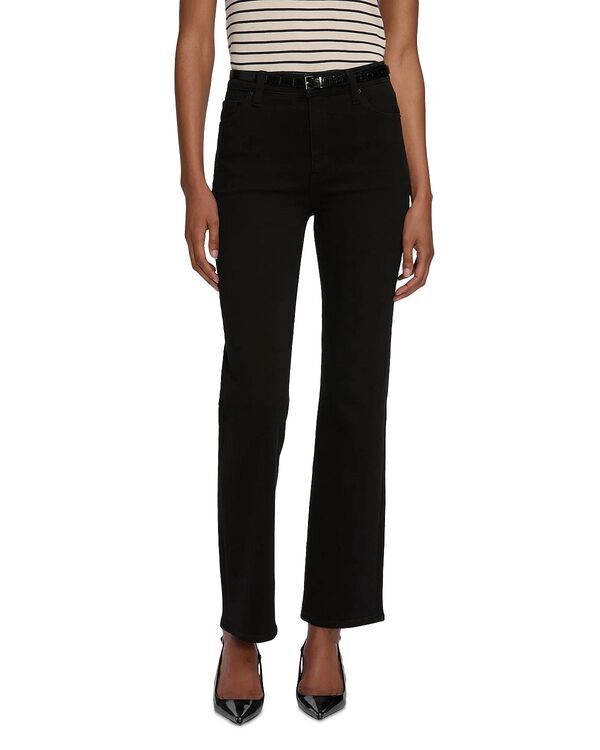 フレーム レディース ボトムス デニムパンツ ジーンズ FRAME Le Sleek High Rise Straight Jeans Black ブラック