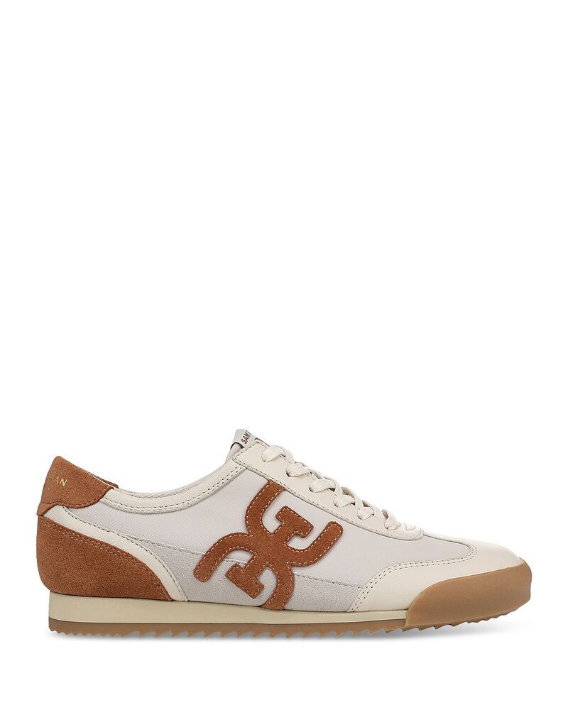 サムエデルマン レディース シューズ スニーカー Sam Edelman Womens Ivey Low Top Sneakers IvoryBrown アイボリー
