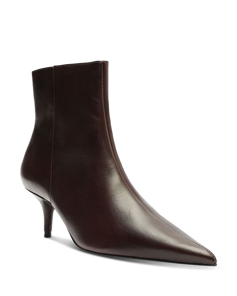 シュッツ レディース シューズ ブーツ・レインブーツ SCHUTZ Womens Mikki Mid Booties Brown ブラウン