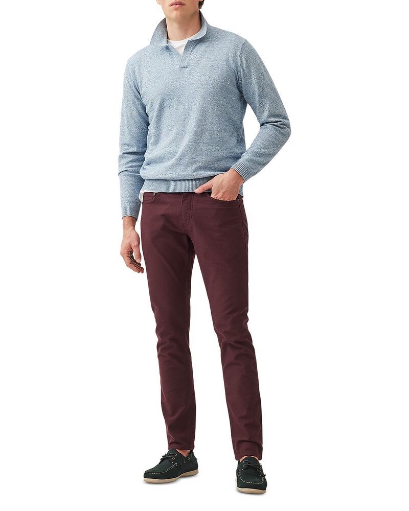 ロッドアンドグン メンズ ボトムス デニムパンツ ストレート ジーンズ Rodd Gunn Motion 2 Straight Leg Jeans Garnet
