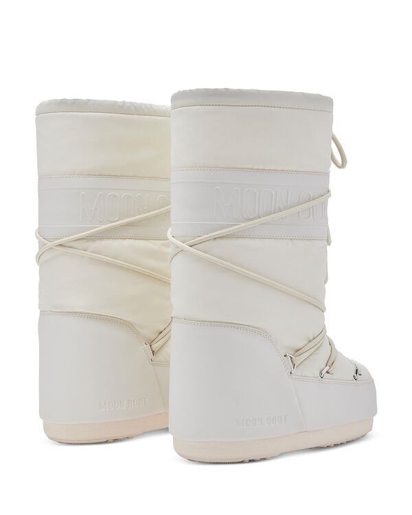 ムーンブーツ レディース シューズ ブーツ・レインブーツ Moon Boot Unisex MB Icon Rubber Boots Cream クリーム