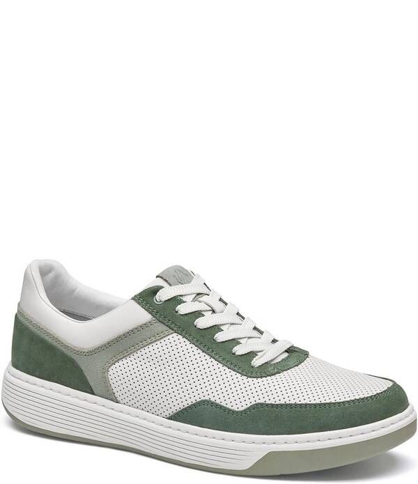 ジョンストンアンドマーフィー メンズ シューズ スニーカー スエード レザー Johnston Murphy Mens Dawson Perforated Suede and Leather Moc Toe UThroat Sneakersage Multi 34,320円