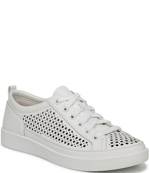 バイオニック レディース シューズ スニーカー レース レザー Vionic Winny Perforated Leather LaceUp Sneakers White ホワイト 31,720円