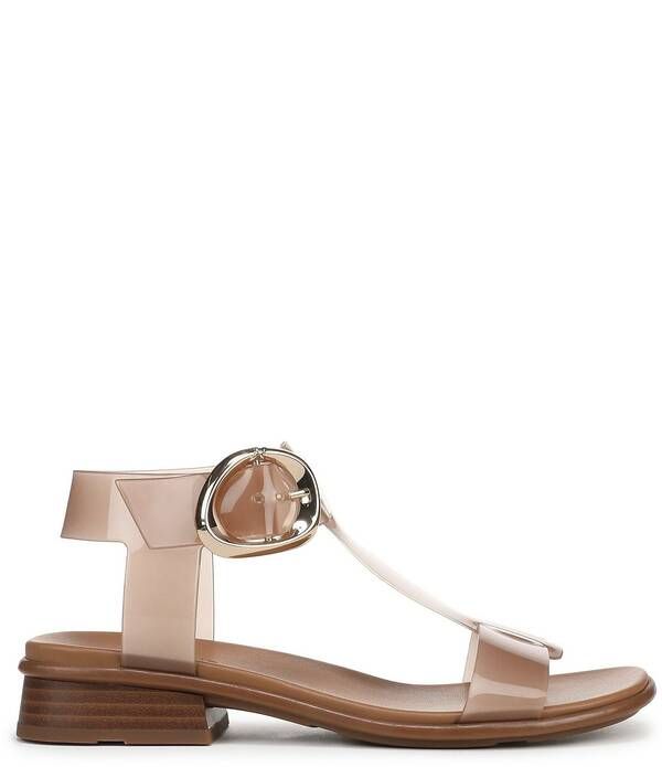 ナチュライザー レディース シューズ サンダル アンクル Naturalizer Brandy Big Buckle Hardware TStrap Ankle Wrap Sandals Vintage Mauve