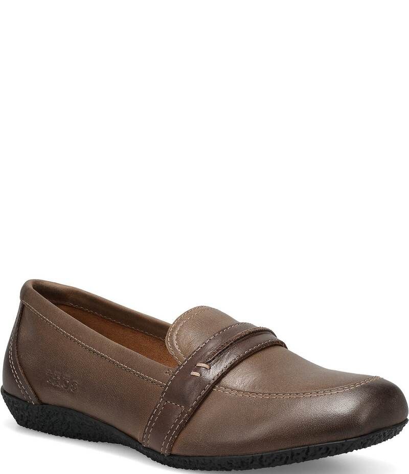 タオスフットウェア レディース シューズ パンプス レザー ローファー Taos Footwear Gabby Leather Penny Loafers Dark OliveMocha Multi オリーブ