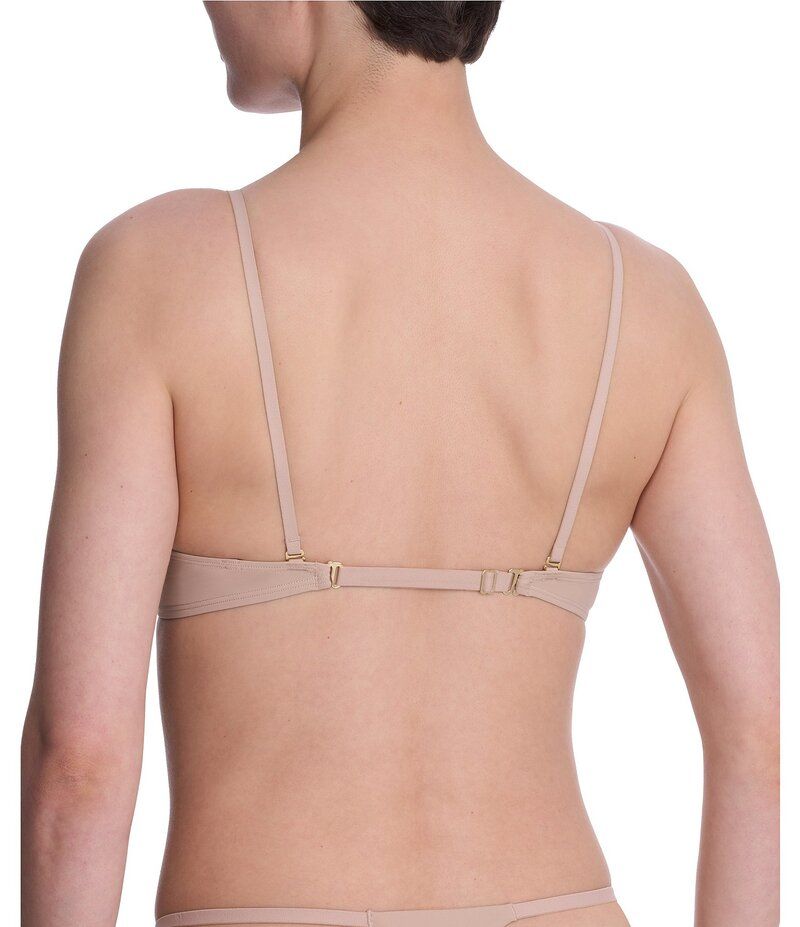 ナトリ レディース アンダーウェア ブラジャー Tシャツ Natori Verge Convertible Plunge TShirt Bra Cafe