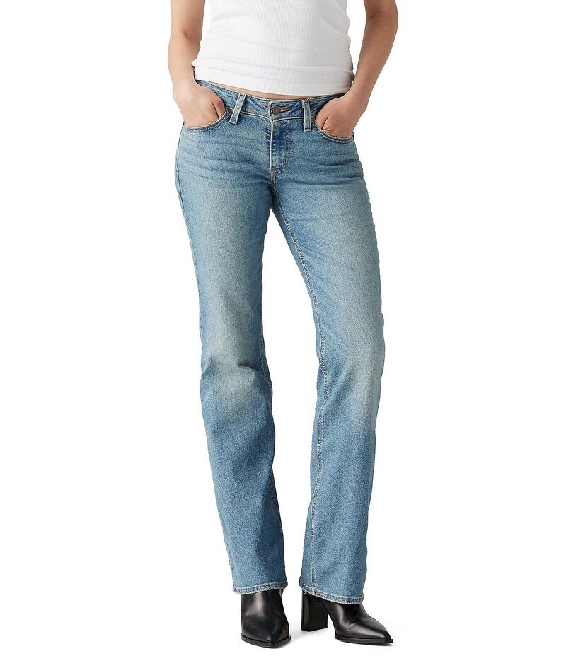 リーバイス レディース ボトムス デニムパンツ ブーツカット ローライズ ブーツ ジーンズ LevisR Superlow Low Rise Bootcut Jeans Hydrologic