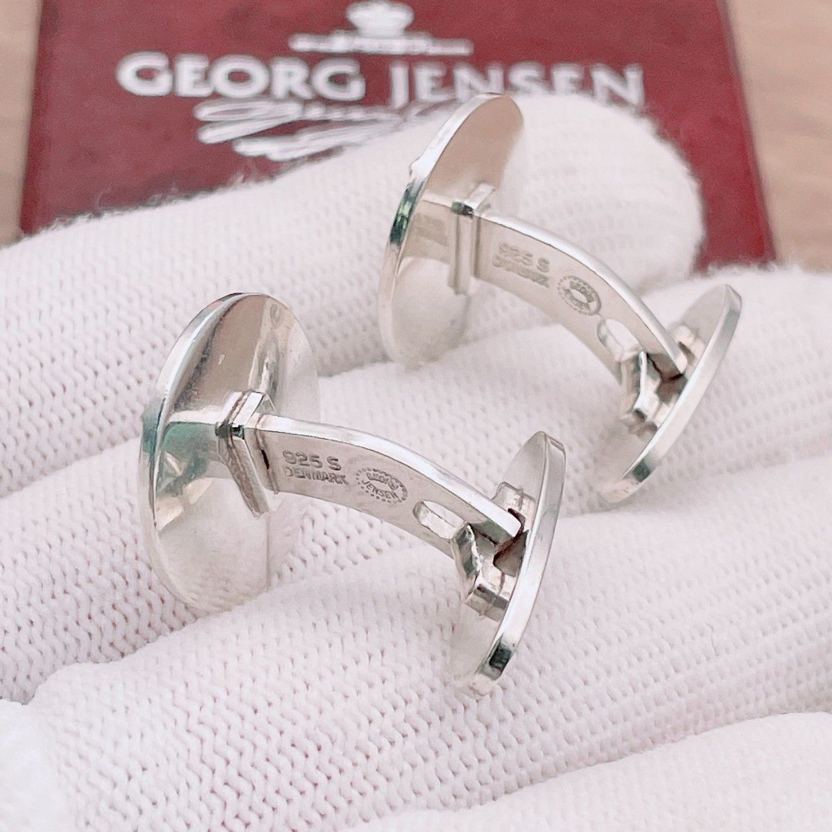 ◇ジョージジェンセン◇GEORG JENSEN カフス Ag925 63 馬 ホース