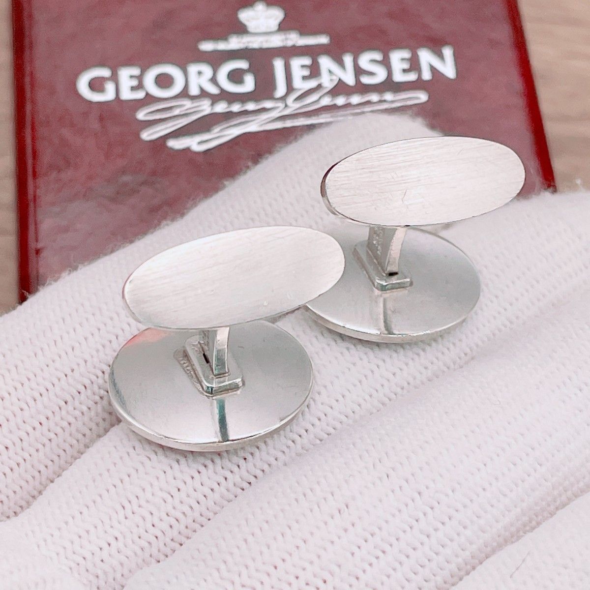 ◇ジョージジェンセン◇GEORG JENSEN カフス Ag925 63 馬 ホース