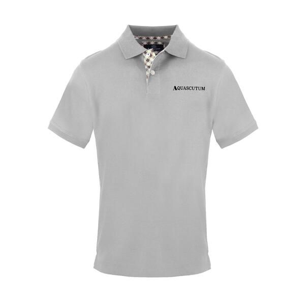 アクアスキュータム メンズ トップス ポロシャツ Aquascutum Polo Sn99 Grey グレー