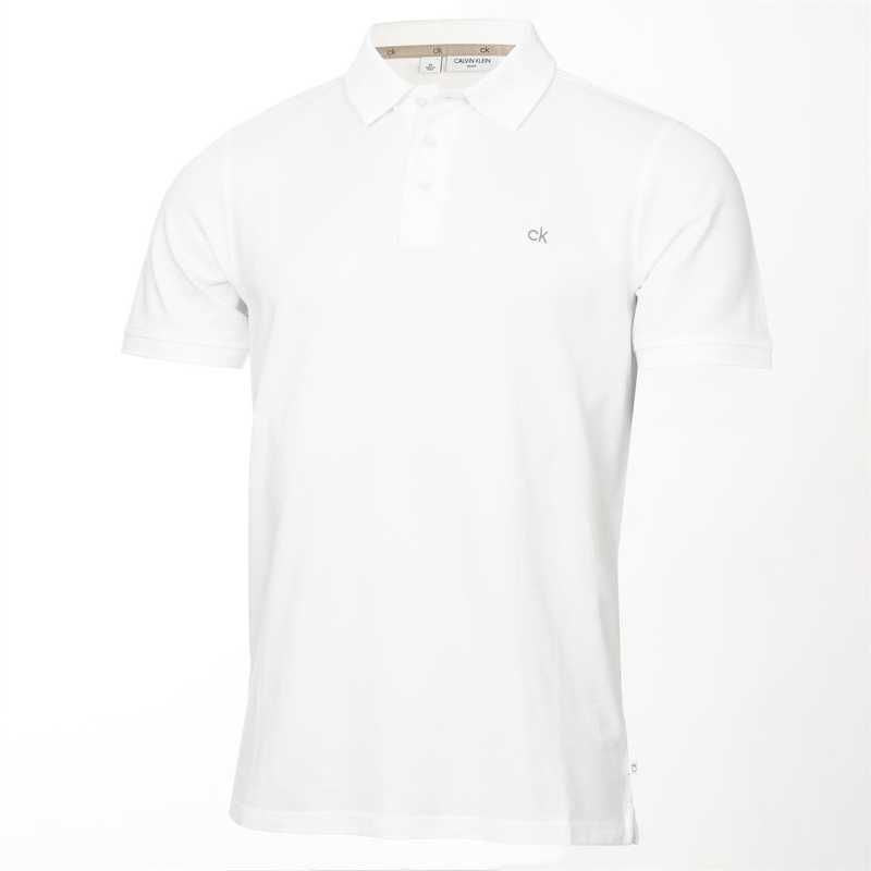 カルバンクラインゴルフ メンズ トップス シャツ ポロシャツ Calvin Klein Golf Polo Shirt White ホワイト 12,195円