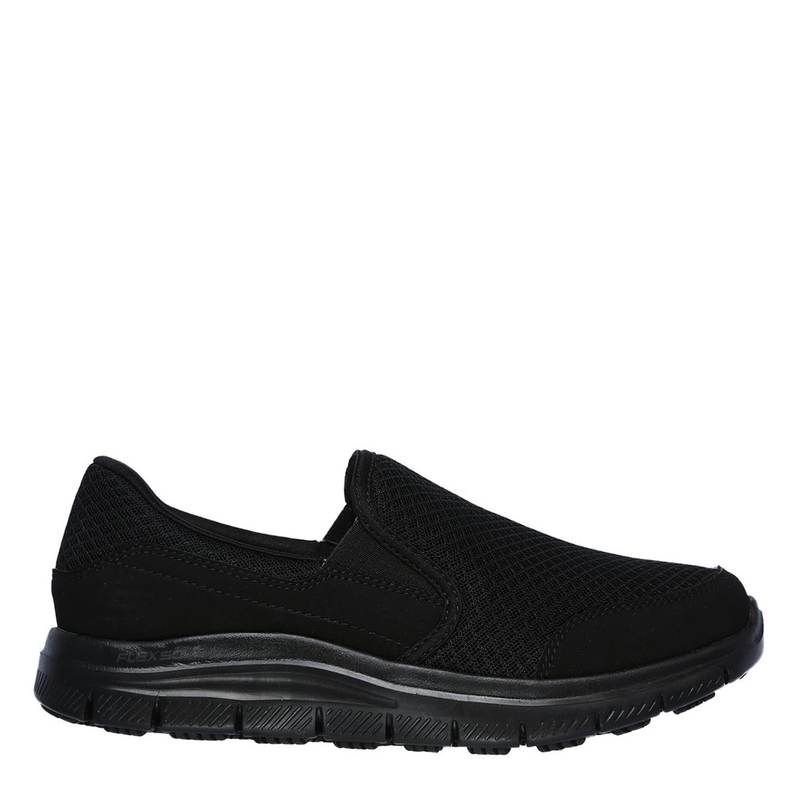 スケッチャーズ レディース シューズ スニーカー リラックスフィット Skechers Work Relaxed Fit Cozard Ladies Shoes Black ブラック