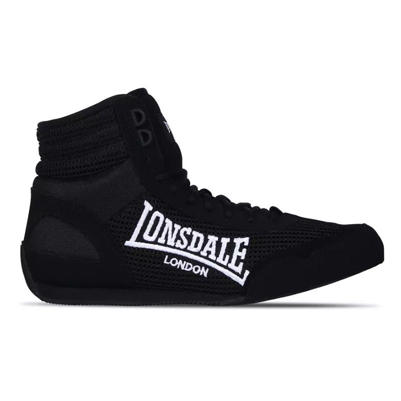 ロンズデール レディース シューズ スニーカー ブーツ Lonsdale Contender Boxing Boots BlackWhite ホワイト
