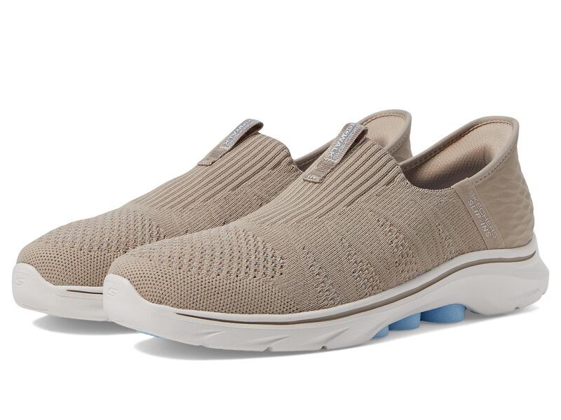 スケッチャーズ レディース シューズ スニーカー SKECHERS Performance Go Walk 7 City Lights Hands Free SlipIns TaupeMulti トープ
