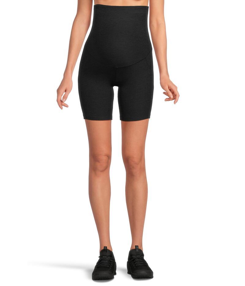 ビヨンドヨガ レディース ボトムス ハーフパンツ・ショーツ ショートパンツ マタニティ Beyond Yoga Spacedye Team Pockets Maternity Bike Shorts Darkest Night