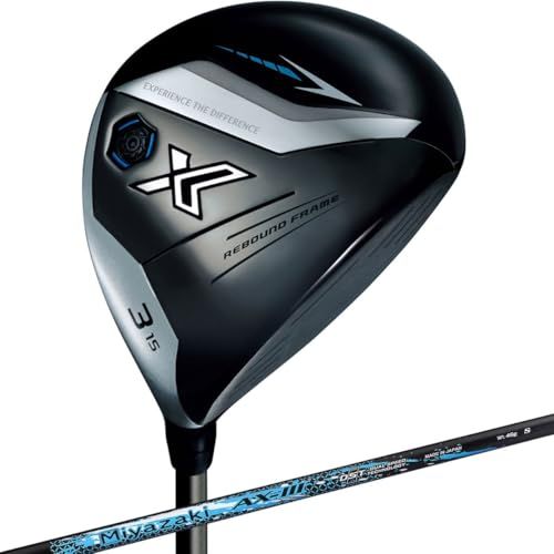 DUNLOP(ダンロップ) ゼクシオ エックス ゴルフ フェアウェイウッド 2023年モデル カーボンシャフト Miyazaki AX-3【カタログ純正シャフト装着モデル】メンズ 右 ゴルフクラブ