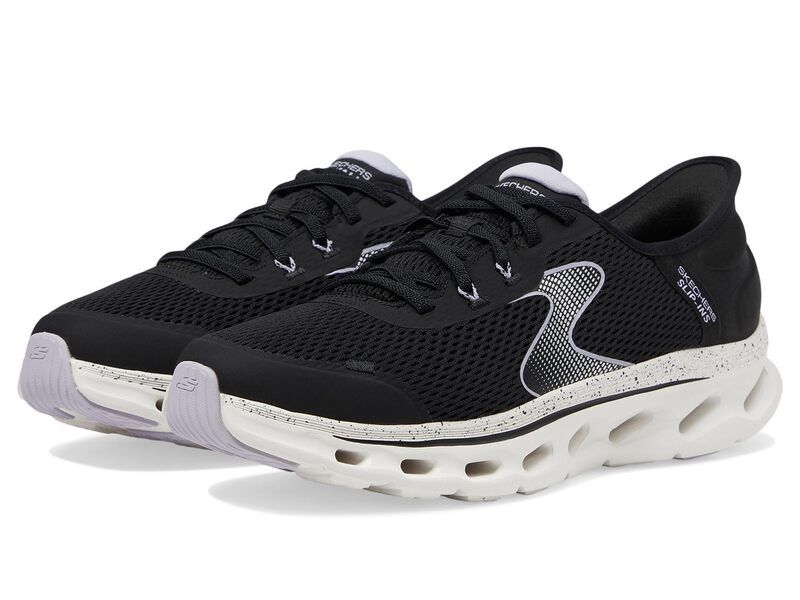 スケッチャーズ レディース シューズ スニーカー SKECHERS Performance Go Walk Glide Step 20 Dani Hands Free SlipIns BlackLavender ブラック