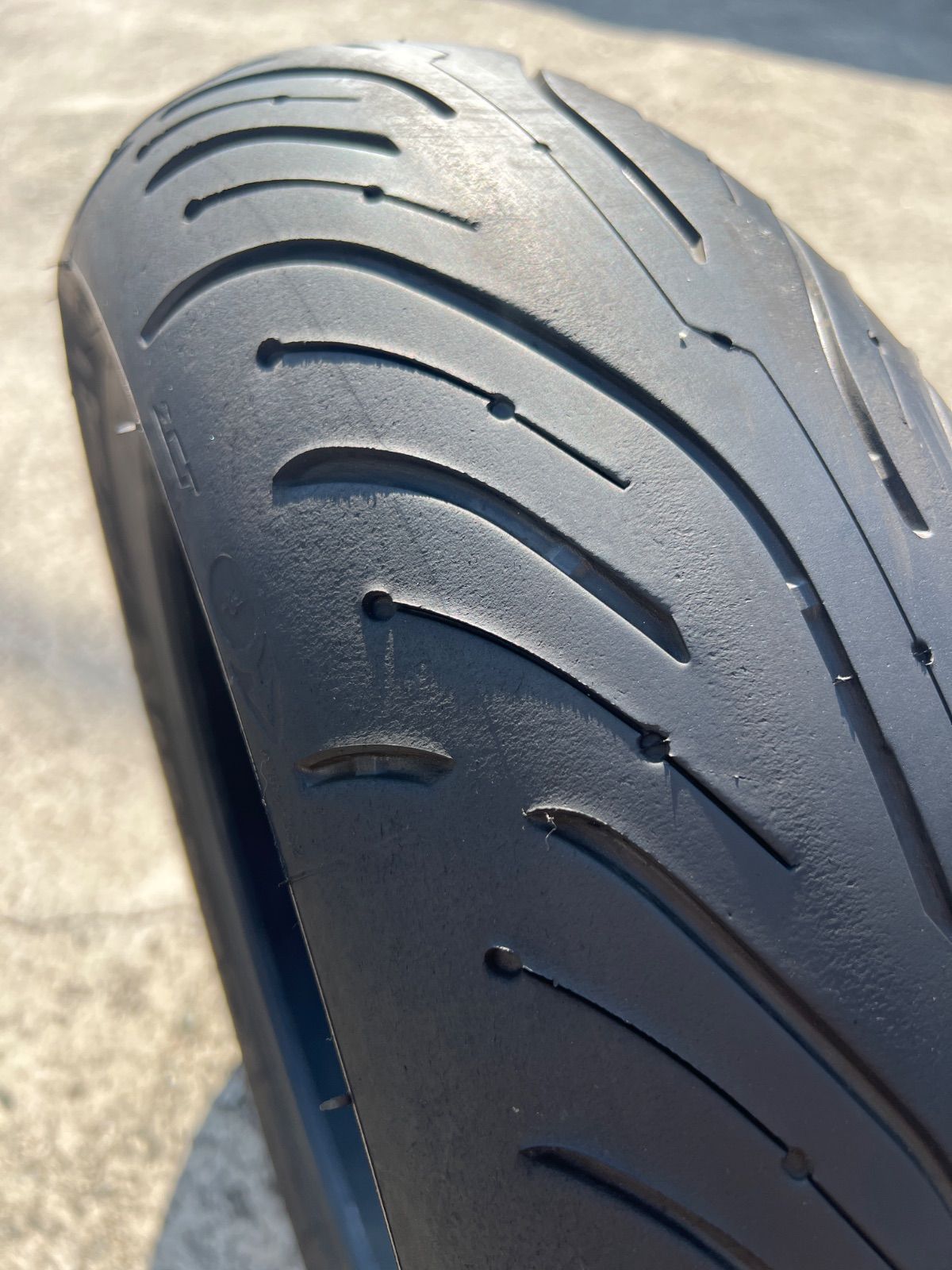 ミシュラン ロード4 前後セット 120/70ZR17 180/55ZR17 485 - メルカリ